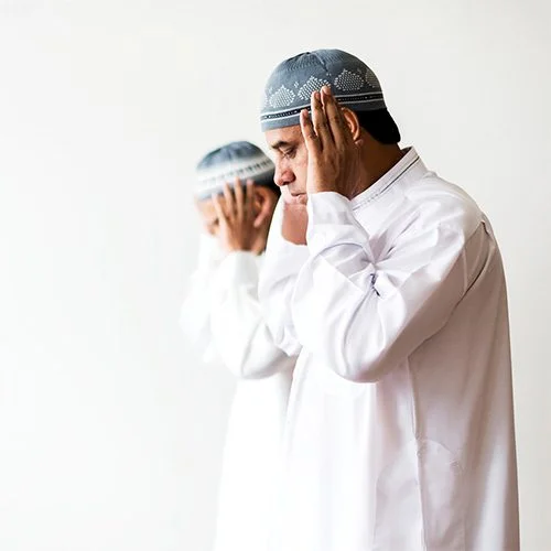 Praktikal kedudukan tangan ketika takbiratul ihram